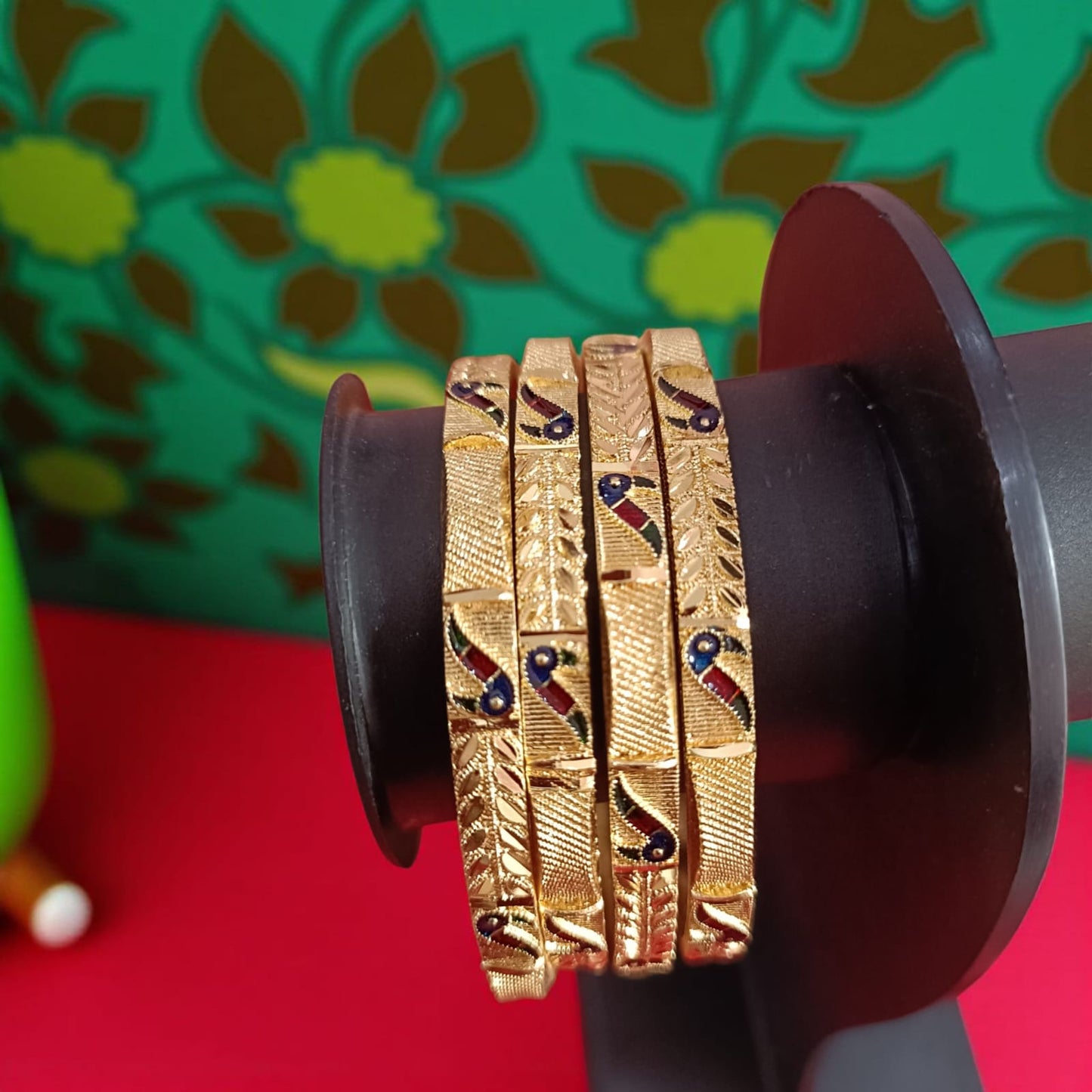 Exclusive Gold Plated Bangles - Set of 4