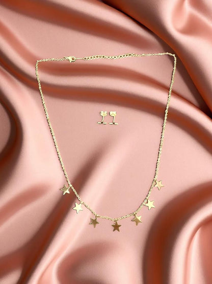 Elegant Anti-Tarnish Chain Necklace – Durable & Stylish